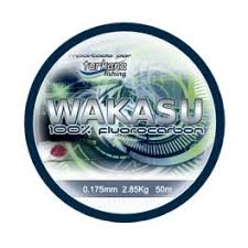 WAKASU 100% Fluorocarbon, bobina de 50 m