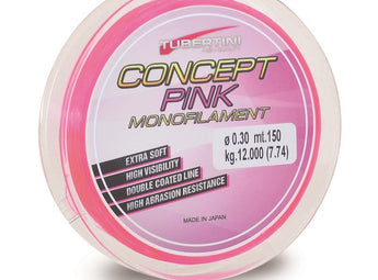 TUBERTINI Concept Pink – bobina de hilo de nylon rosa