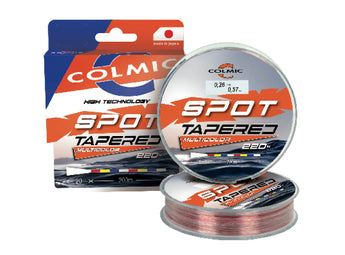 COLMIC Spot Tapered Multicolor – caja y bobina de 220 m