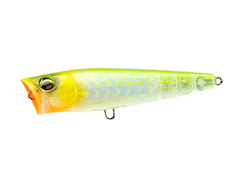 DUEL L-Bass Popper 65F color GSCB Ghost Chart Back