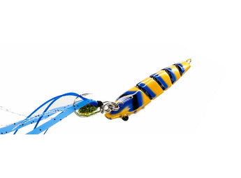 FIIISH Candy Shrimp, señuelo inchiku color Gold Blue