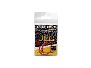 JLC Assist Hook Real Fish 130 mm en su bolsa