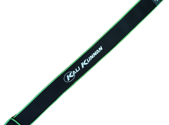 Funda KALI KUNNAN Padded Spinning 240 extendida, con la solapa de la boca y la etiqueta 26628