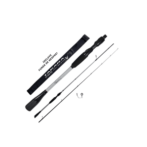 Caña SPARUS Takara Spinning 2,65 m 8-35 g despiezada en dos tramos junto a su funda de neopreno