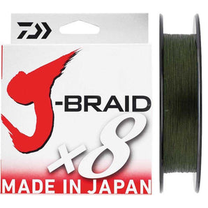 Hilo J-Braid x 8 Dark Green