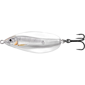 Cucharilla LIVETARGET Erratic Shiner 50 mm, color 134 Silver/Pearl
