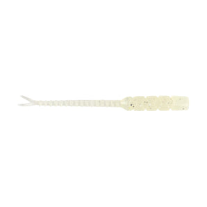 MUSTAD Aji Worm Bachi-Bachi 2" color White Luminous