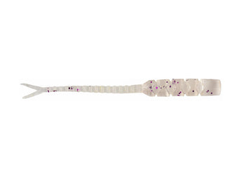 MUSTAD Aji Hellgramite 2" color Clear Purple Glitter (AJW-HGM-2-012-12)