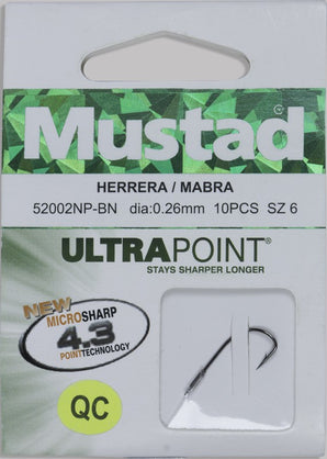 Anzuelo Ultra Point Herrera/Mabra Mustad