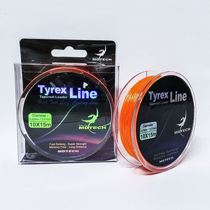 Cola de rata MDTECH Tyrex Line naranja: caja y bobina 0,23-0,57 mm