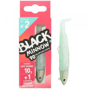 Black Minnow Combo nº 2 90 mm