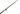 YKR Rockfight 742 ML Tubular - tramo de punta con las anillas y los amarres naranjas