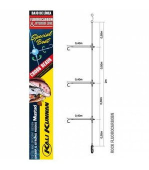 Bajo Línea nº4 Rock Fluorocarbon Kali Kunnan
