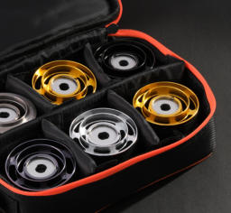 CINNETIC Spool Box High End abierto, con divisores para 6 bobinas (bobinas no incluidas)