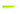 FIIISH Black Minnow nº1, cuerpo de vinilo color Lime Juice