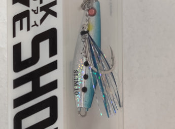 HAYABUSA Jack Eye Shot Slow Slim EX976 10 g color #2 Blue Sardine