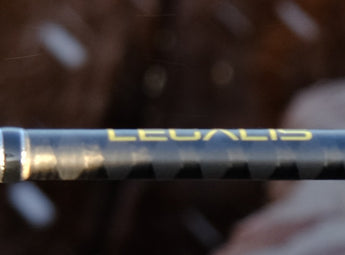 Blank de la Daiwa Legalis Rockfishing con el rotulo de serie