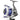 Carrete de spinning LINEAEFFE Vigor Power 2 plateado y azul