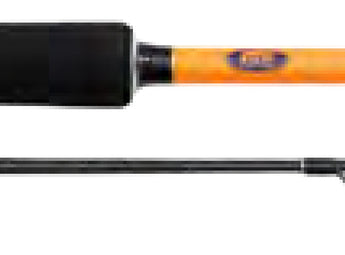 Cana LINEAEFFE Nura Boat Quiver 2,40 m completa, en sus dos tramos, sobre fondo blanco