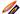 MAJOR CRAFT Jigpara Micro color Edge Orange Silver