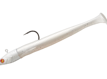 MAJOR CRAFT Ceana Eely Shad color #002 Pearl White