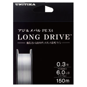 UNITIKA Long Drive PE X4 blanco – caja de 150 m