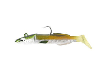 YKR Micro Happy Eel 45 mm 7,5 g Green Natural, vista lateral