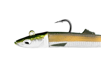 YKR Micro Happy Eel Fast 75 mm 7,5 g Green Natural, vista lateral
