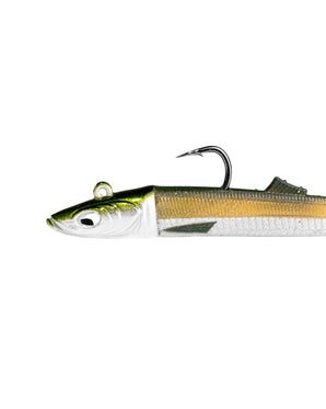 YKR Micro Happy Eel Fast 75 mm 7,5 g Green Natural, vista lateral