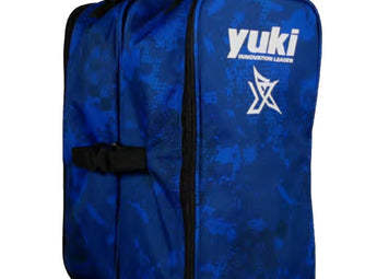 YUKI BOCAR-B, bolsa para bobinas y carrete azul con estampado de camuflaje